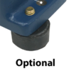 Bolt Mounting Holes and Optional Rubber Feet